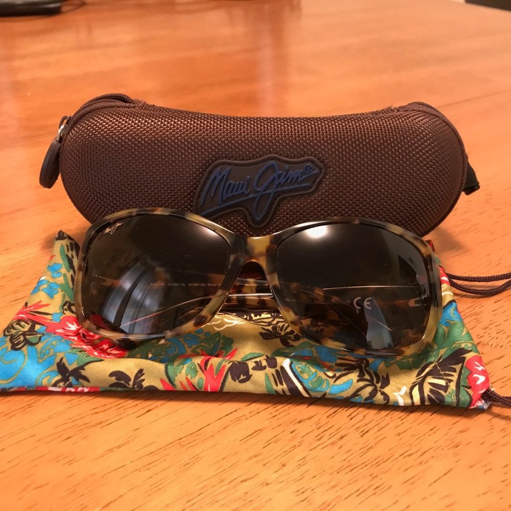Maui Jim Nalani Polarized Sunglasses in Tortoise